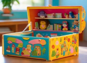 儿童故事盒幼儿园 - 幼儿园故事盒子手工图片