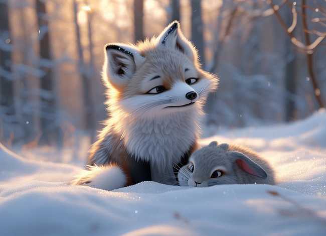 兔死狐悲的儿童故事视频、兔死狐悲的故事视频动画