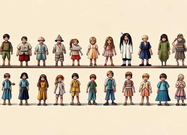 世界儿童服装的演变、儿童服装的发展历程 世界儿童服装的演变、儿童服装的发展历程