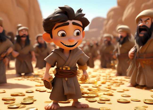 儿童故事大全阿里巴巴与四十大盗 - 少儿故事阿里巴巴与四十大盗