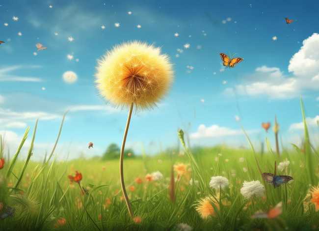 一朵蒲公英的故事，一朵蒲公英的故事作文600字