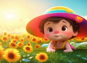 防晒动画片小孩（防晒动画片小孩视频）