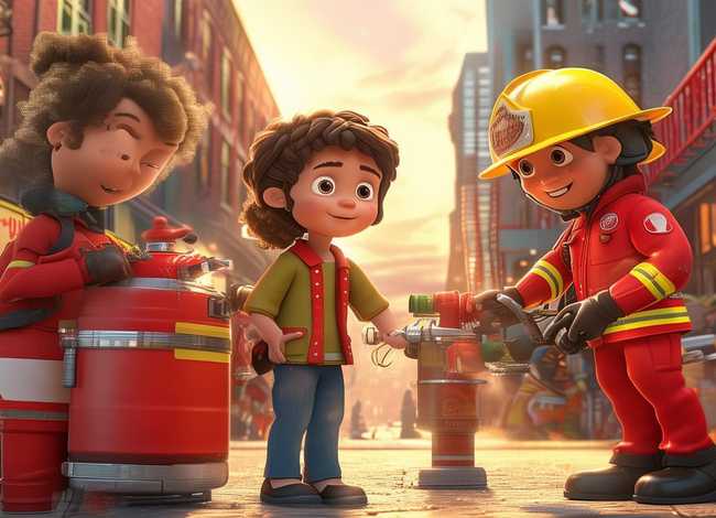 防火故事绘本；防火的绘本故事