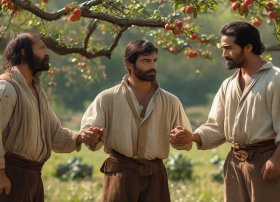 桃园结义的故事；桃园结义的故事简短