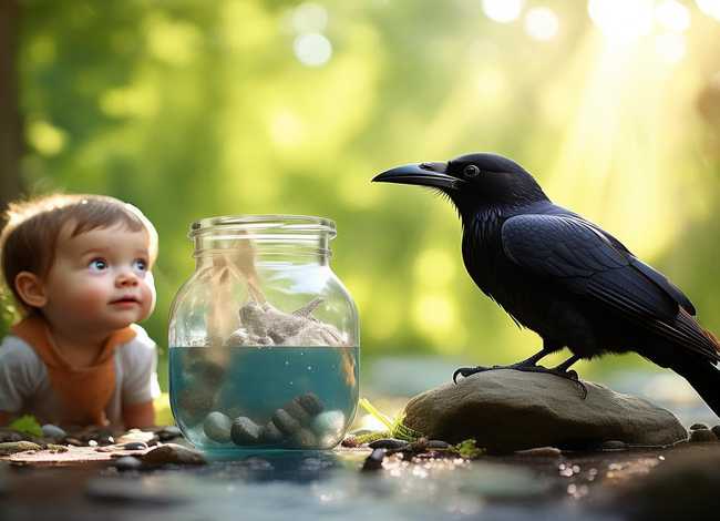 《乌鸦喝水》儿童故事、《乌鸦喝水》的故事,幼儿益智早教,你听过吗 《乌鸦喝水》儿童故事、《乌鸦喝水》的故事,幼儿益智早教,你听过吗