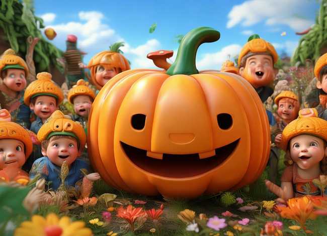 南瓜儿童故事视频（幼儿园南瓜故事）