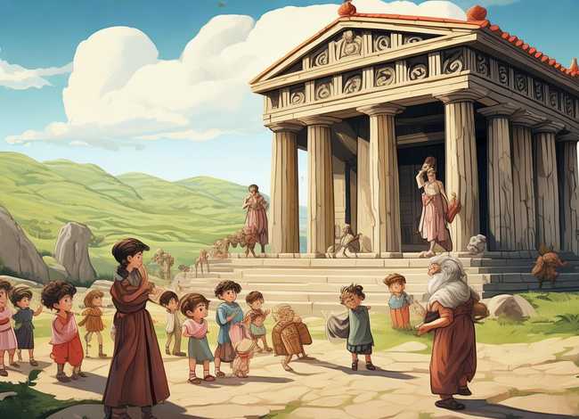 希腊神话儿童故事（希腊神话故事 小学生）