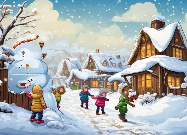 冬天来了儿歌故事，冬天来了 儿歌