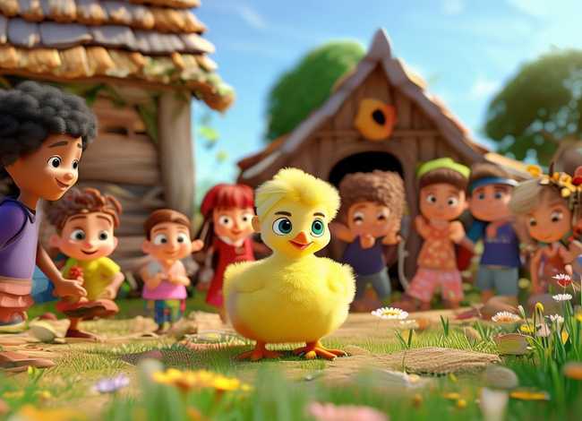 小鸡的儿童故事 关于小鸡的幼儿故事视频
