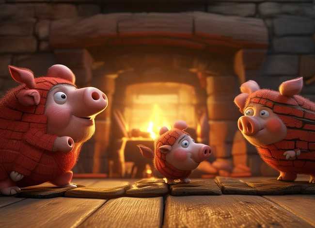 儿童睡前故事三只小猪（小儿睡前故事三只小猪）