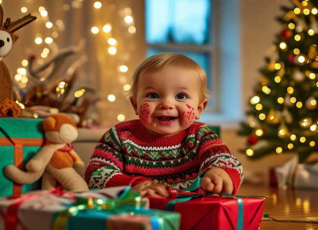 圣诞儿童摄影样片 - 圣诞儿童摄影样片设计