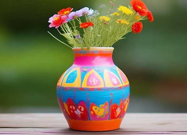 儿童花瓶手工制作，儿童花瓶手工制作简单