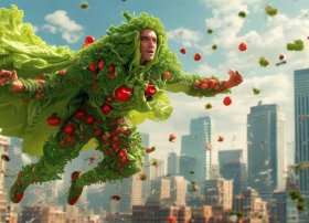 超人 故事、蔬菜超人故事