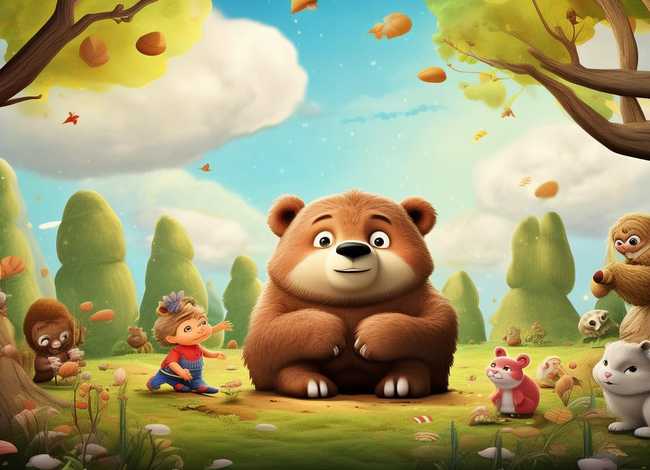 儿童动物童话故事、儿童动物童话的画
