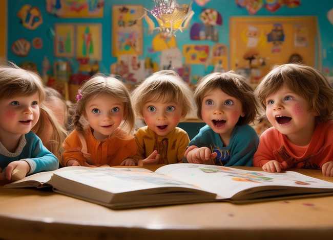 3-4岁儿童故事画 - 3到4岁幼儿故事