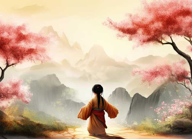 古诗儿童画图片大全 少儿古诗画