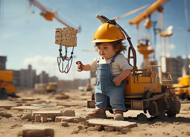 吊车的幼儿故事，吊车的幼儿故事视频