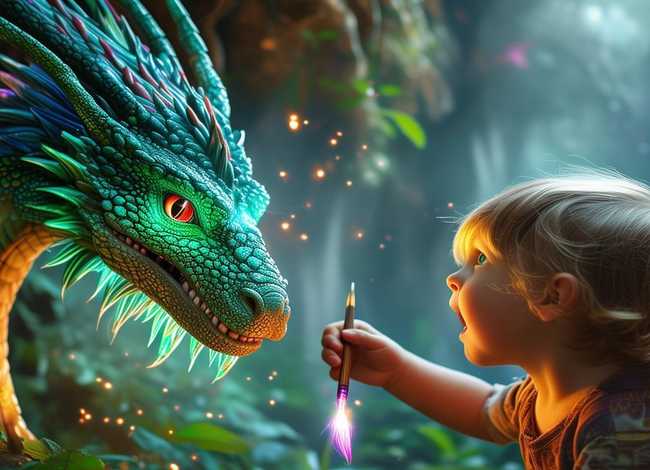 幼儿故事画龙点睛的故事（幼儿故事画龙点睛的故事视频）