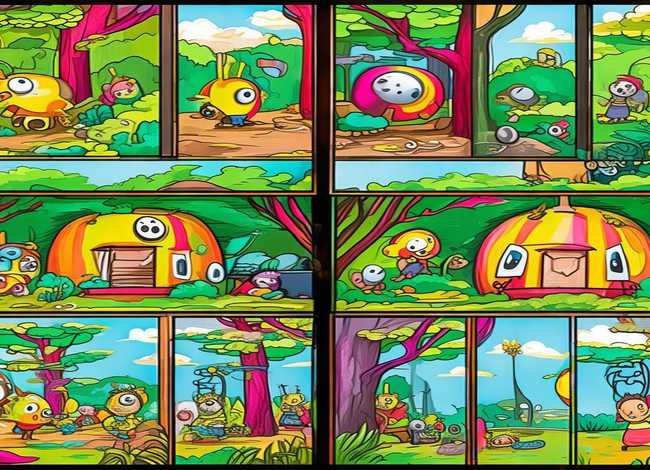 儿童简笔画故事连环画（幼儿简笔连环画小故事）