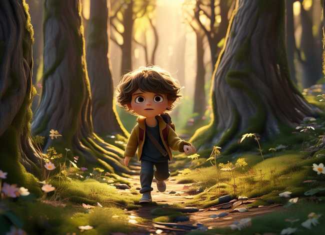 儿童故事森林迷路（幼儿园故事迷路的森林）