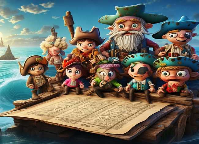 海盗小故事；10个小海盗历险记的故事