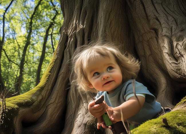 啄木鸟啄树木的儿童故事、啄木鸟个大树的故事