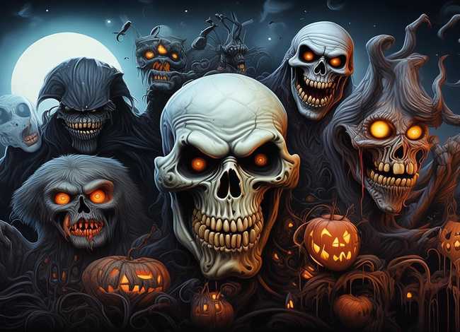万圣节鬼怪图片 万圣节鬼怪图片大全