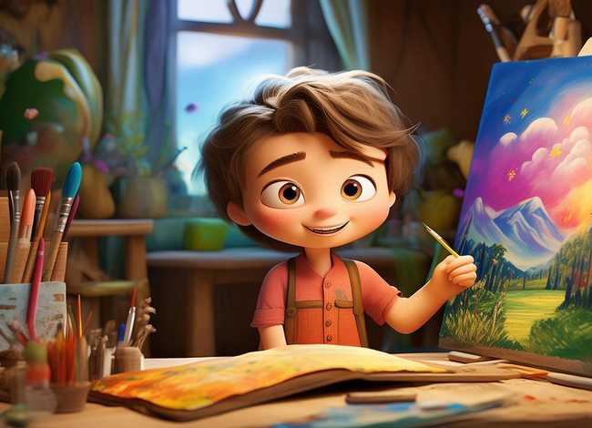 画家的故事简短儿童文字(画家的小故事 简短20字) 画家的故事简短儿童文字(画家的小故事 简短20字)