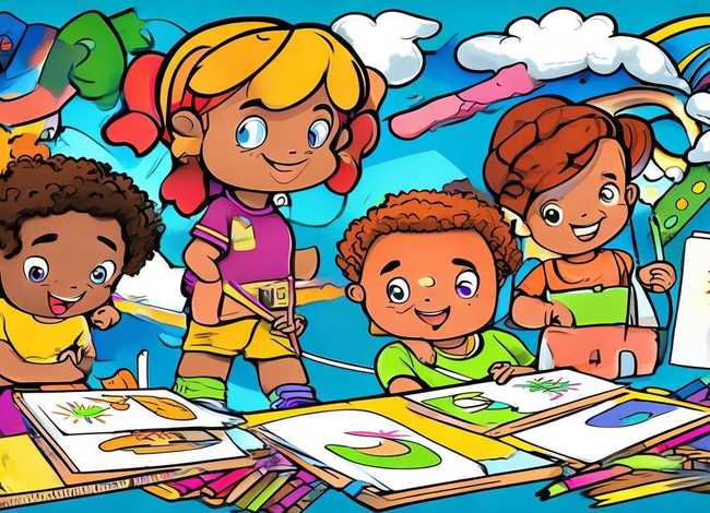 三年级儿童画画图片大全 - 三年级儿童画画图片大全简单