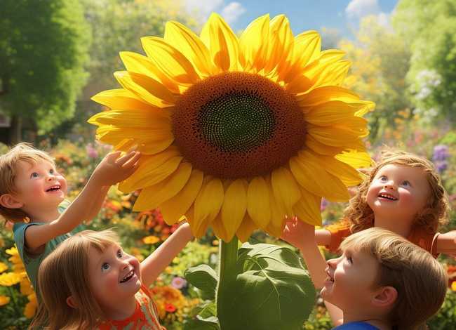 向日葵的小故事幼儿、关于向日葵的幼儿小故事