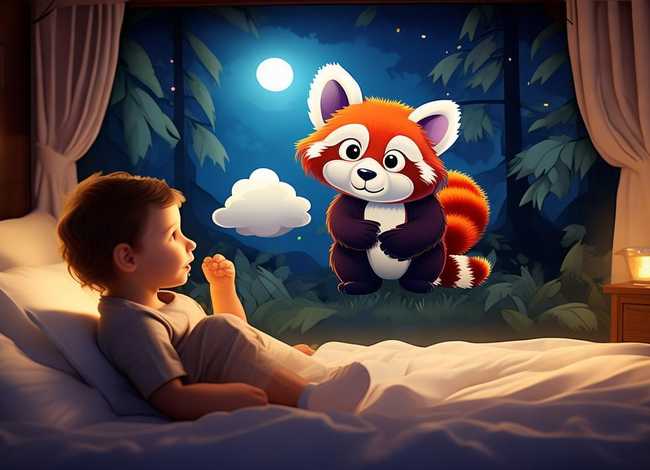 小熊猫故事睡前故事文字，小熊猫故事睡前故事文字版