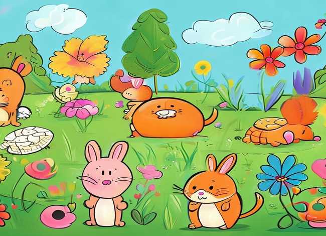 儿童动物故事简笔画（幼儿动物故事简笔画）