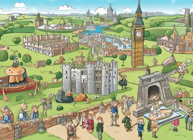 英国历史儿童版（英文版英国历史）