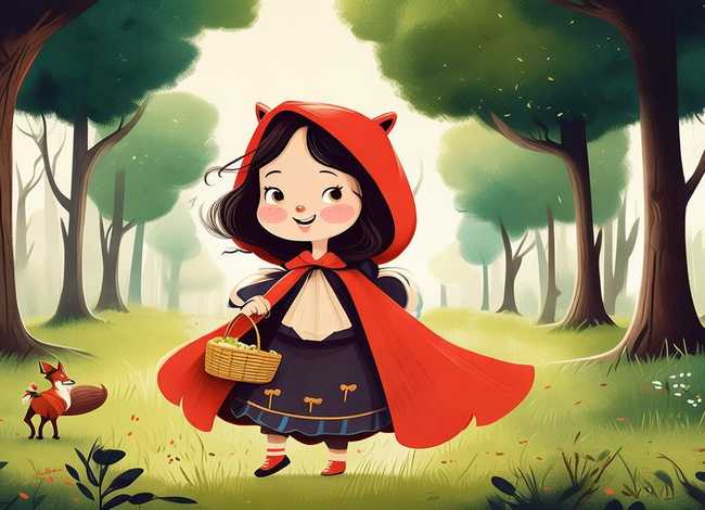 儿歌多多小红帽的故事；贝瓦儿歌小红帽的故事
