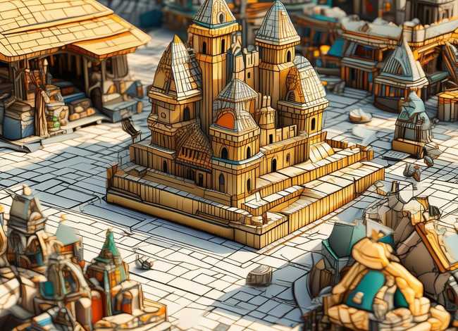 王国简笔画、数学王国简笔画