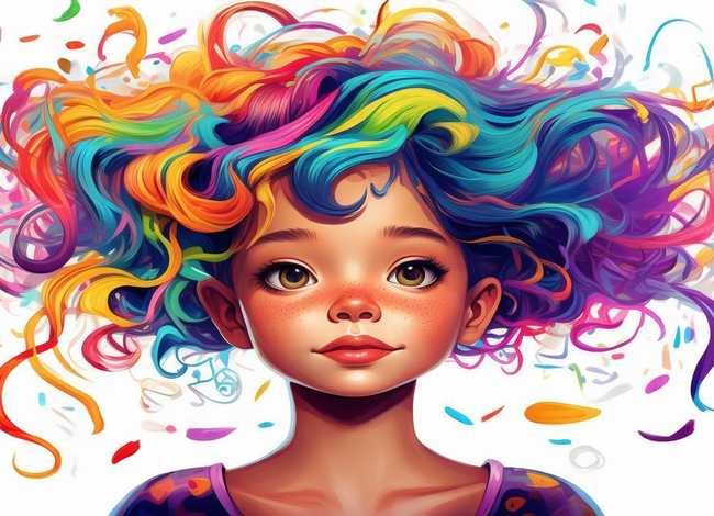 儿童发型故事;儿童发型绘画 儿童发型故事;儿童发型绘画