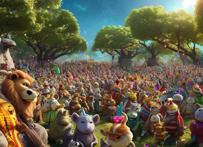 少儿故事动物，少儿故事动物王国开大会