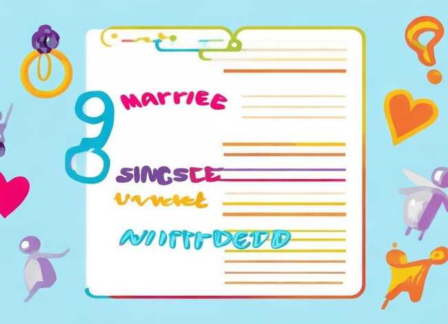 儿童的婚姻状况如何填写（儿童的婚姻状况如何填写才正确）