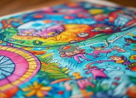 故事绘本涂色填色打印，故事绘本涂色填色打印图片