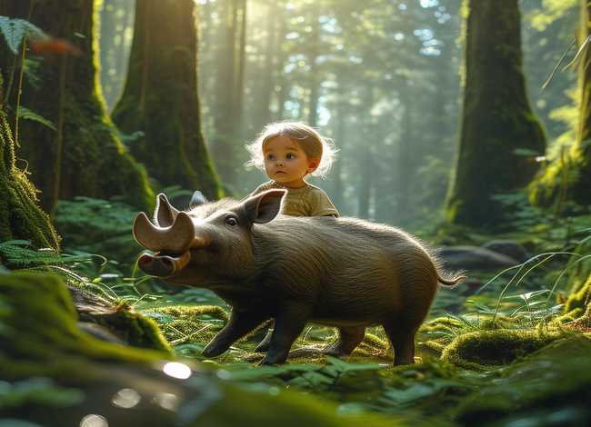 野猪的故事儿童文字、野猪的故事作文