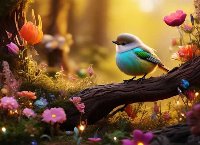 小鸟的童话故事300；小鸟的故事300字