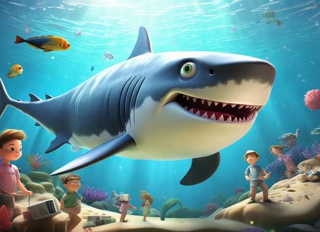 大鲨鱼儿童故事在线听；大鲨鱼故事在线听mp3