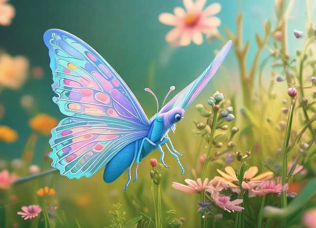 小蝴蝶学飞故事（小蝴蝶的故事绘本）