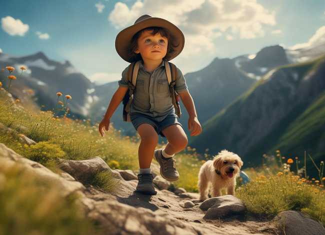 小朋友爬山的故事，小朋友爬山的故事简短