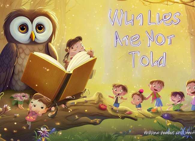 儿童故事为什么不能撒谎 绘本故事为什么不能撒谎