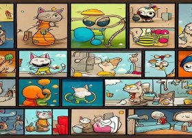 搞笑的小故事连环画、搞笑的小故事连环画图片