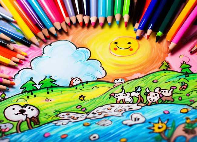 儿童绘图涂色 儿童绘图涂色教程