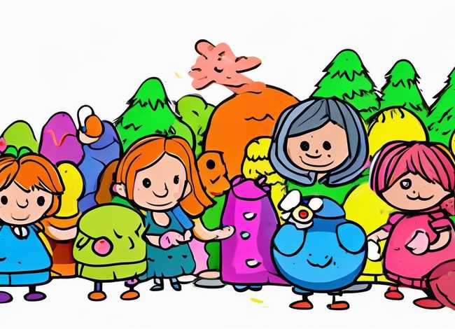 儿童故事简笔画图片打印版简单 儿童故事简笔画图片