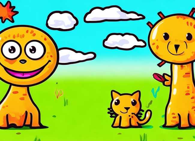 简单的儿童绘本图画；简单的儿童绘本图画怎么画