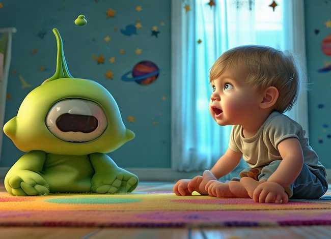 外星人故事1-3岁儿童，关于外星人的幼儿故事